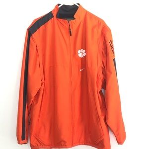 NIKE  Mens Orange Tigers Jacket Vest L